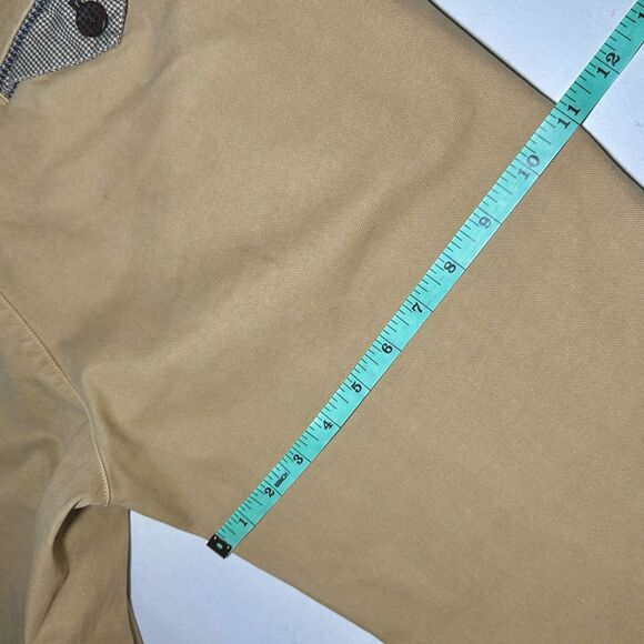 Mason's Luxury Tan Slim Fit Chinos EU Sz 48 32x29 Cotton Stretch Houndstooth - Picture 15 of 16